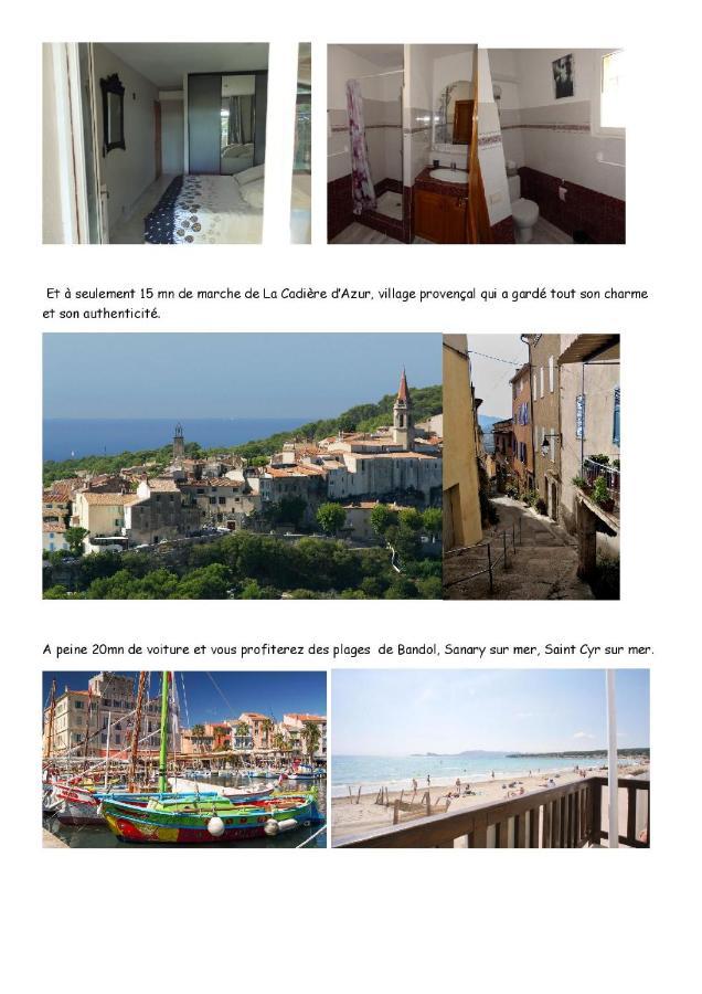 Villa Les Arbousiers La Cadiere-d'Azur Esterno foto