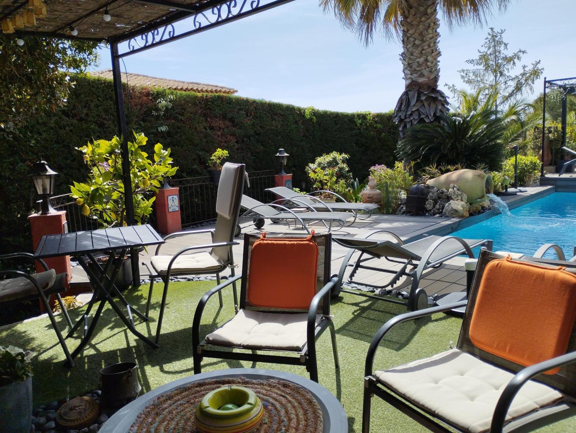 Villa Les Arbousiers La Cadiere-d'Azur Esterno foto